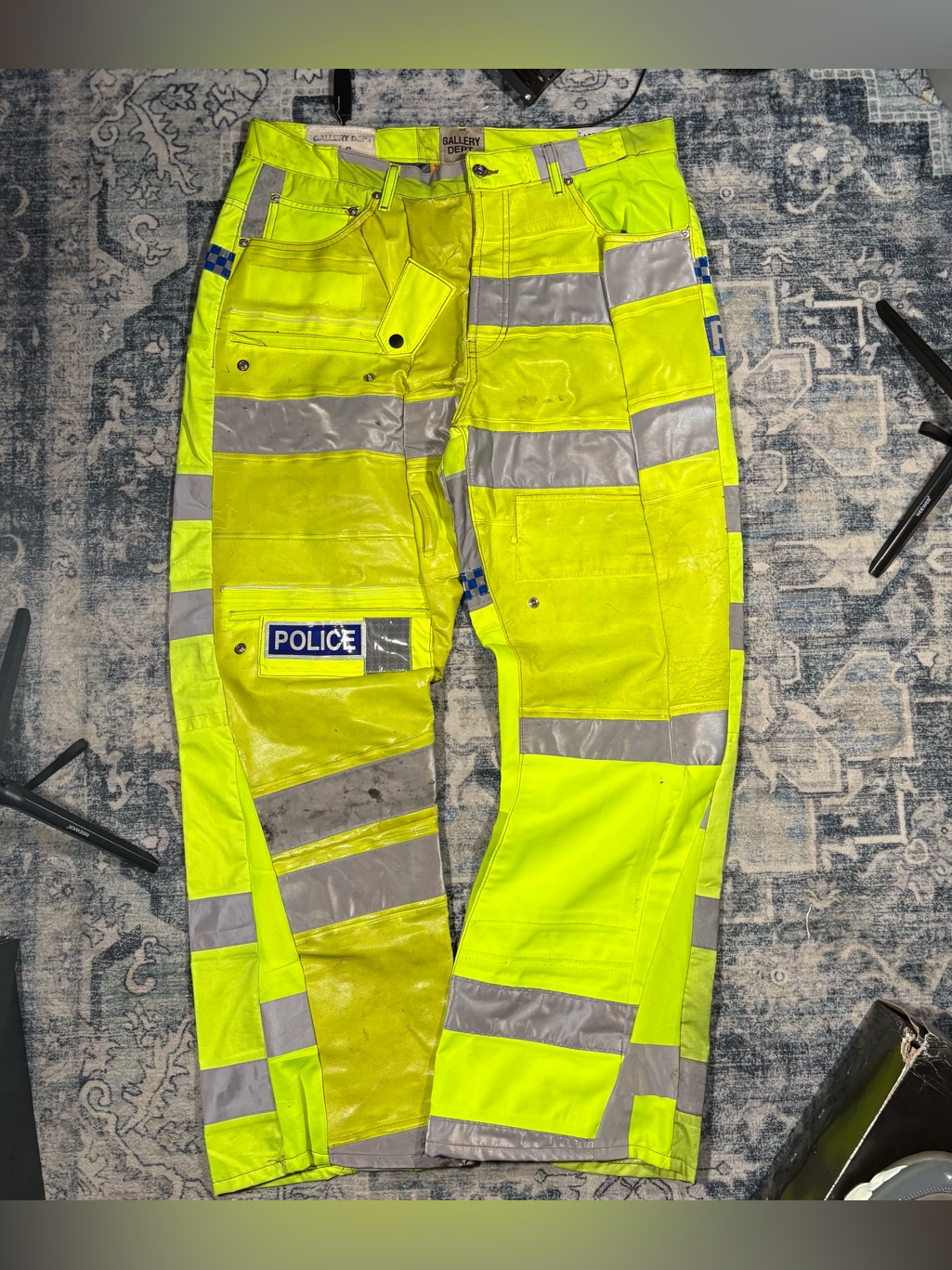 1/1 Gallery Dept Toxic La Flare Police Construction Pants Size 36